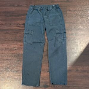 Women’s Cargo Pants in Dark Blue - Utility Work Style
